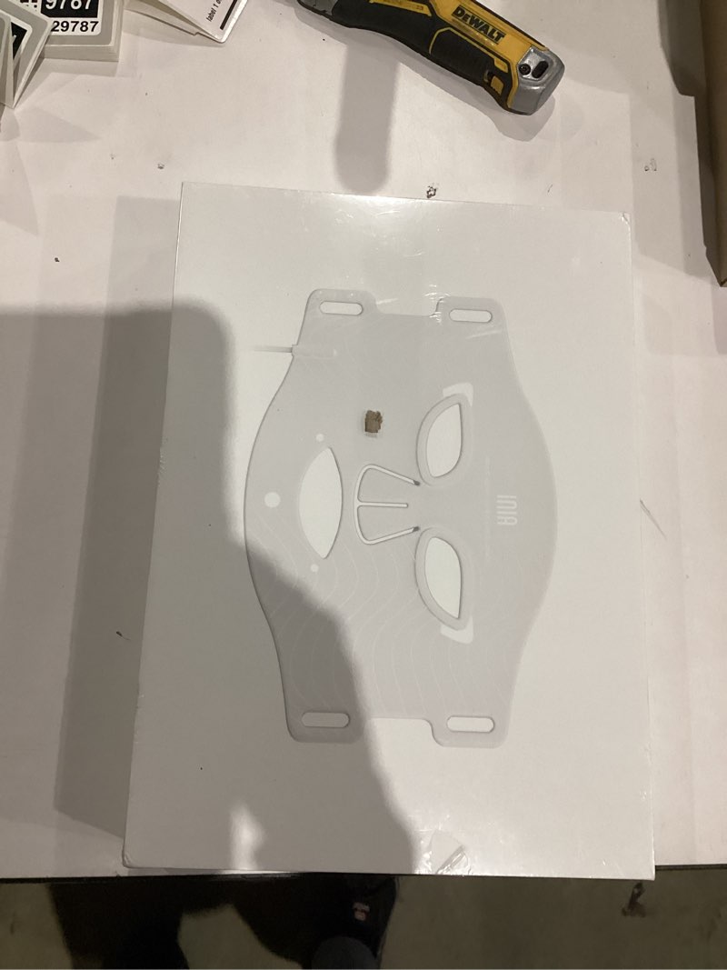 Condition photo showing New/Like New for INIA Red Light Therapy Mask for Face – 4 Light Modes with 850nm NIR, Red & Blue LED Light Therapy, 2600mAh Rechargeable LED Face Mask for Radiant Glow at Home, Pink