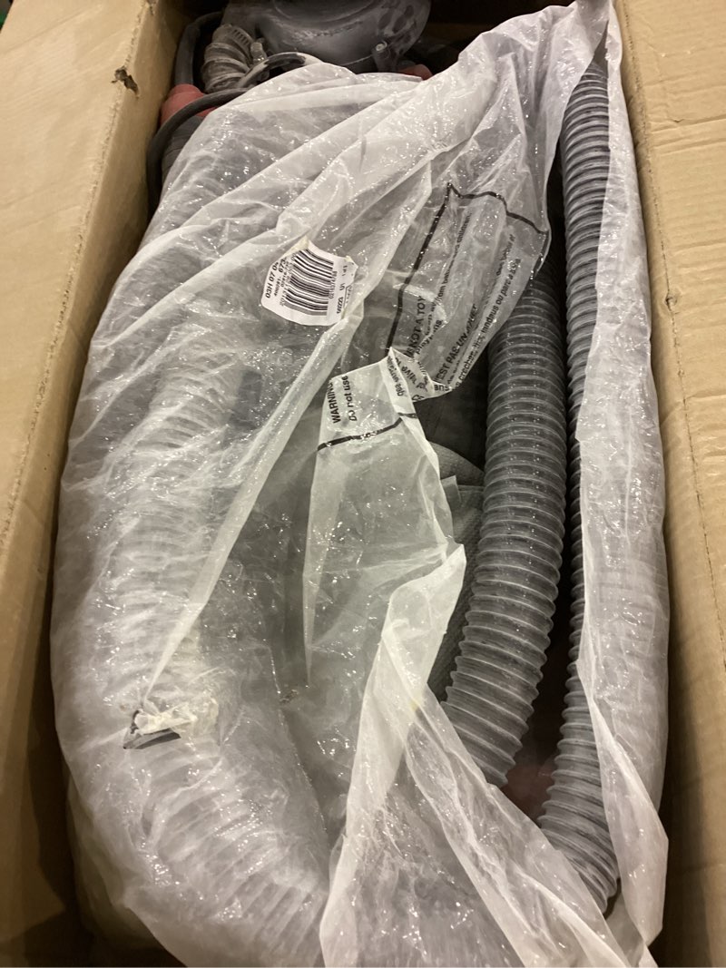 Condition photo showing As Is for Drywall Sander, 2025 Upgraded 8-Amp Popcorn Ceiling Removal Tool with 7 Variable Speed 800-1800RPM, Drywall Sander with Vacuum Dust Collector with Extendable Handle, LED Light, 12pcs Sanding Discs,Red