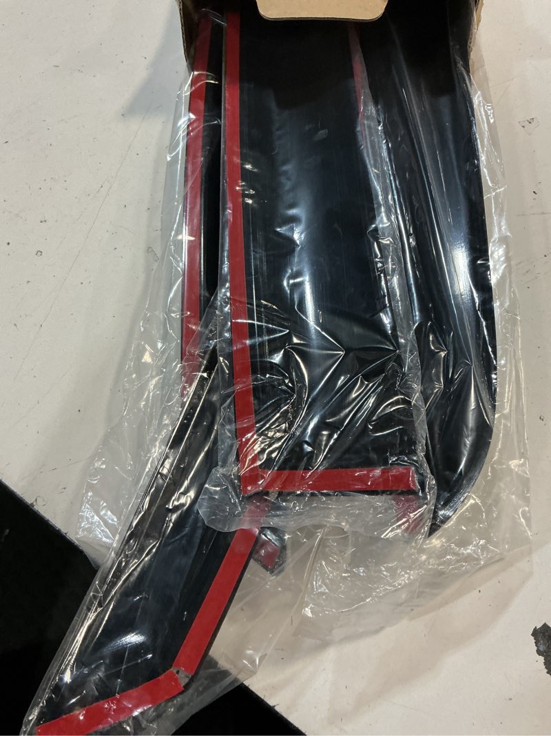 Condition photo showing Good Condition for kpy rain guards fit for 2019-2024 mazda 3 hatchback, out-channel window visors vent wind deflectors 4pc, car accessories for 19-24 mazda 3 hatchback (excludes sedan)