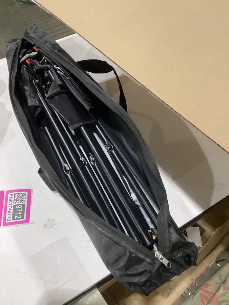 Condition photo showing New/Like New for LINCO Backdrop Stand for Parties Kit 10x7 ft Adjustable Back Drop Photography Studio Photo Background Support System with Clamps, Sand Bag, Carrying Bag 4172