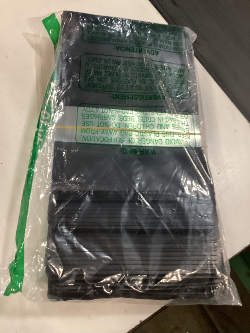Condition photo showing Good Condition for firekylin 100 pack smell proof bags 6.3" x 9.4", resealable bags with matte window, foil pouch stand up sealable bags for packaging?black? black 6.3" x 9.4"