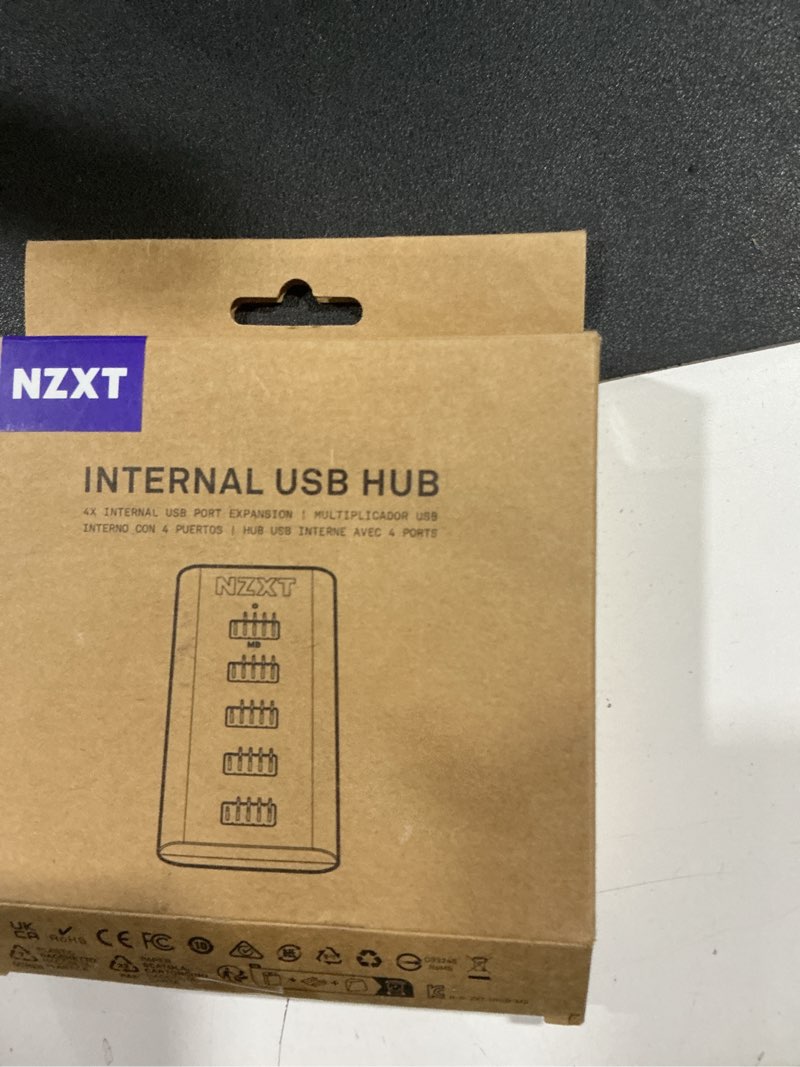 Condition photo showing Good Condition for (Incomplete) NZXT Internal USB Hub 3 - Expands 4 USB 2.0 Ports - Sleek Multifunctional Design - SATA Power Connec