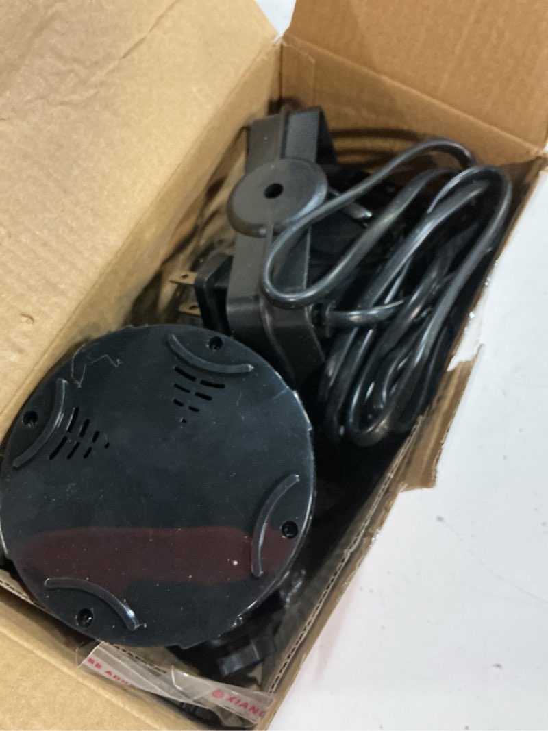 Condition photo showing As Is for [2-Pack] Disco Ball Party Lights Sound Activated Remote Control, 12 Modes Stage Strobe DJ Lights for Christmas Party Decorations Stocking Stuffers White Elephant Gifts Birthday New Years Eve Black