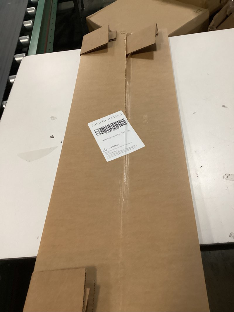 Condition photo showing New/Like New for Falken Design Acrylic Plexiglass Sheet, Clear, 12" x 36" x 1/16" 12x36