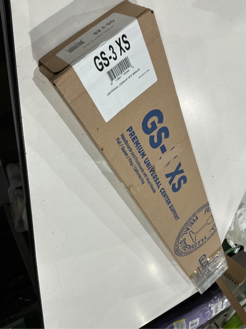 Condition photo showing Good Condition for glideaway fba_gs-3 xs x support bed frame system gs-3 xs model 3 cross rails and 3 legs - strong center support base for full queen and king mattress box springs and bed foundations
