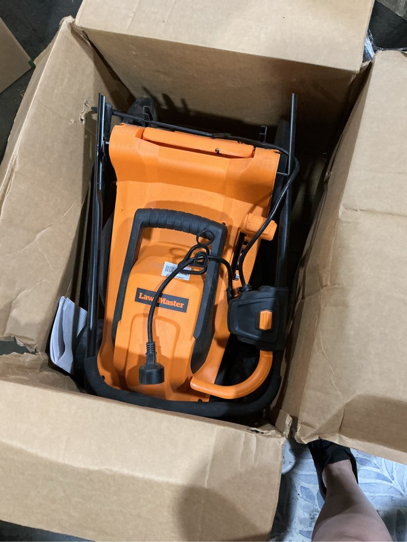 Condition photo showing Good Condition for lawnmaster meb1114k electric corded lawn mower 15-inch 11amp 14inch mower
