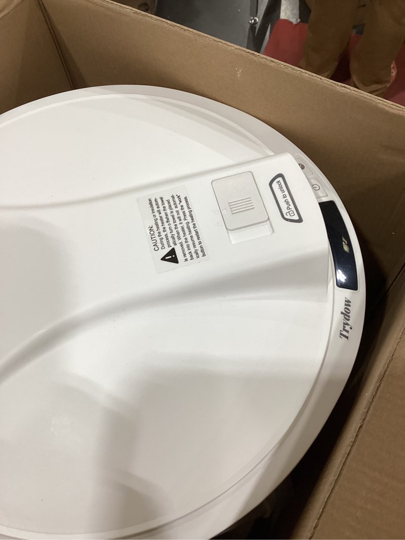 Condition photo showing Good Condition for Ultra Large Capacity Towel Warmer Bucket, Rapid Heating with Timer, One-Button Digital Display Control, Safety Lock, Gifts for Him & Her, Auto Shut-Off, Fits 2 Large, Blankets, Bathrobes, PJ's White