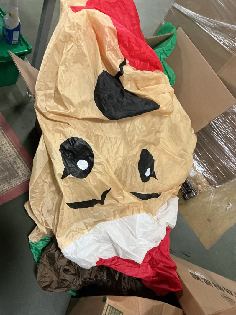Condition photo showing As Is for ( similarly)Nialnant 8FT Christmas Inflatable Gingerbread Man Outdoor Decoration, Cute Christmas Blow Up Yard Decorations with LED Lighted for Yard Holiday Indoor Lawn Decor
