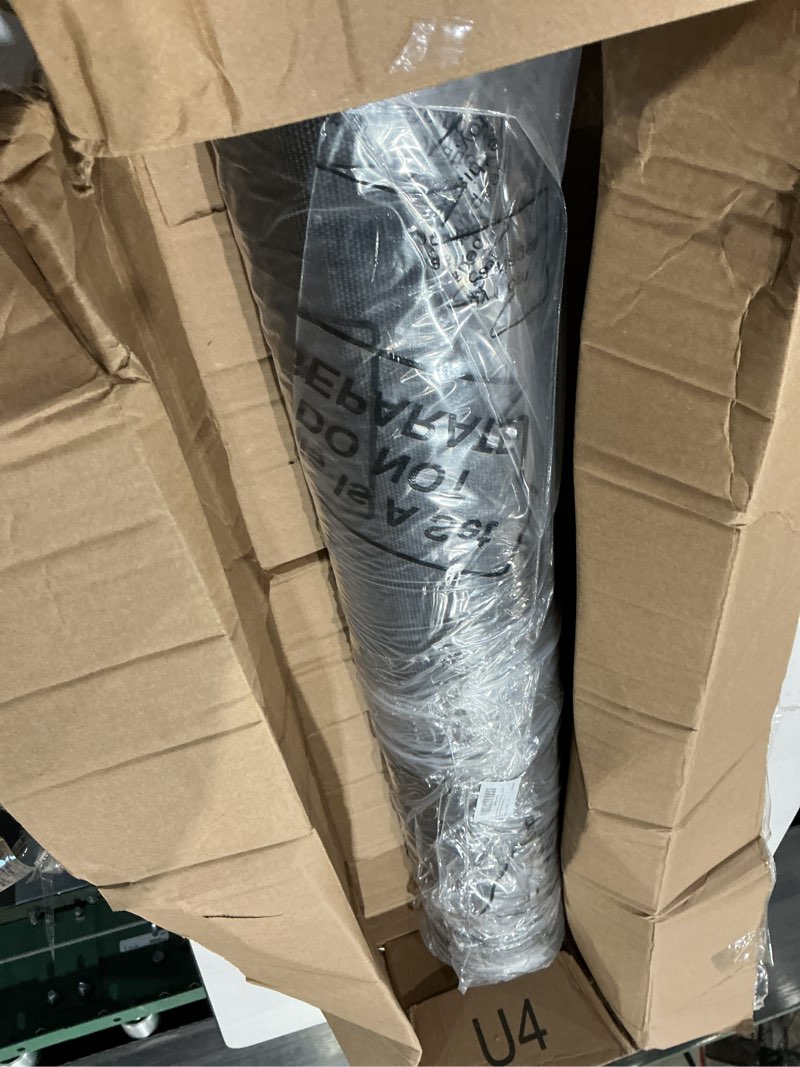 Condition photo showing As Is for nuanchu 10mm x 59 x 36in extra large and thick mat for under washer and dryer, waterproof floor pad, laundry machine non-slip shockproof pad for floor protection, shock absorbing, noise reducing 59"l x 36"w x 0.4"th