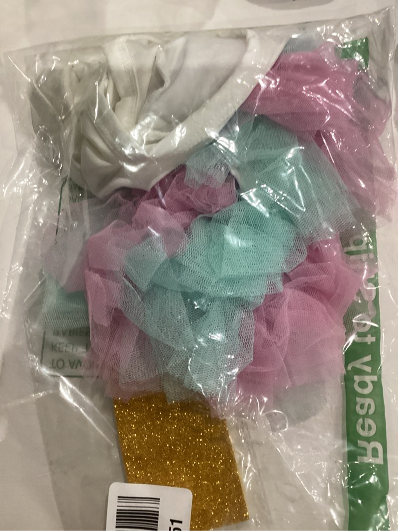 Condition photo showing As Is for ANIAC Dog Birthday Dress and Hat Set Puppy Lace Tutu Pink Pet Crown Hat with 0-9 Figures Birthday Outfit for Cats Small Dog (White+Pink,Medium) White+Pink Medium