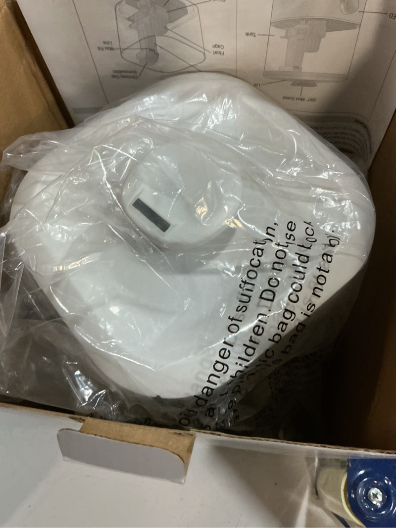 Condition photo showing New/Like New for safety 1st easy-fill cool mist humidifier, white