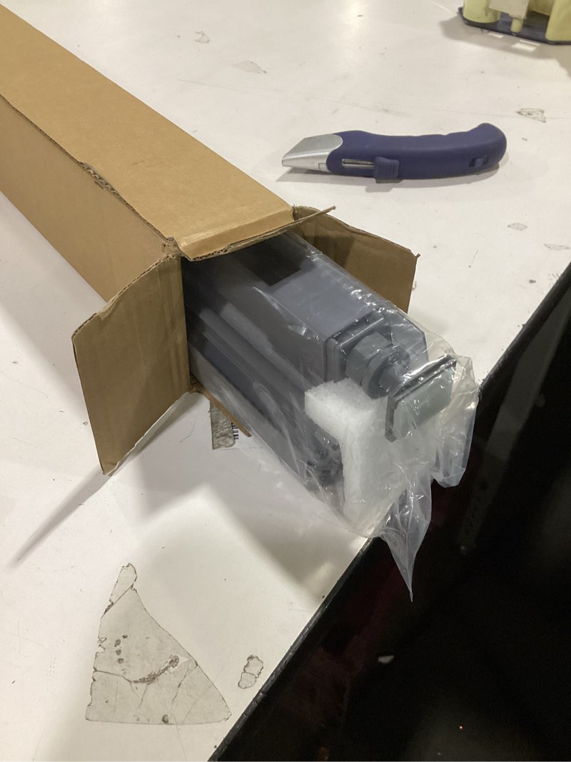 Condition photo showing New/Like New for LazBlinds No-Drill Cordless Zebra Blinds - Dual Layer Light Filtering & Room Darkening, Free-Stop Lift, Easy Install, Day & Night Privacy with Valance for Window 22" W x 64" H, Grey 22"W x 64"H Grey