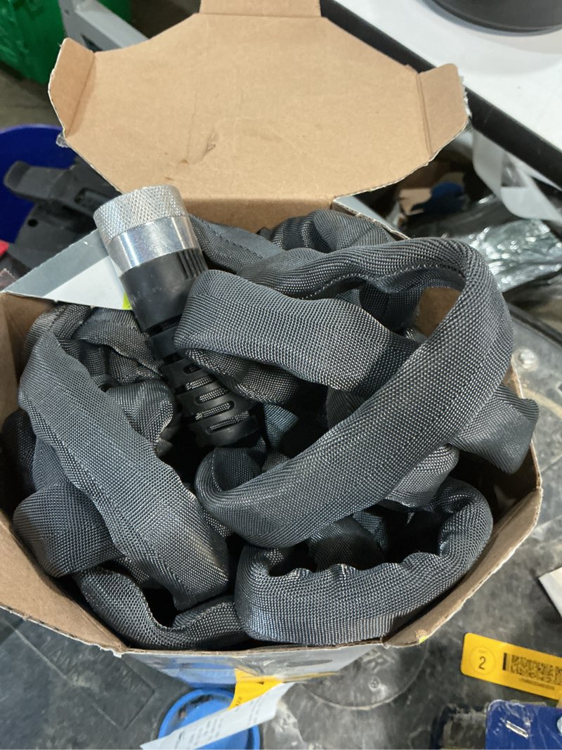 Condition photo showing As Is for teknor apex zero-g 5/8 in. d x 50 ft. l heavy duty commercial grade garden hose