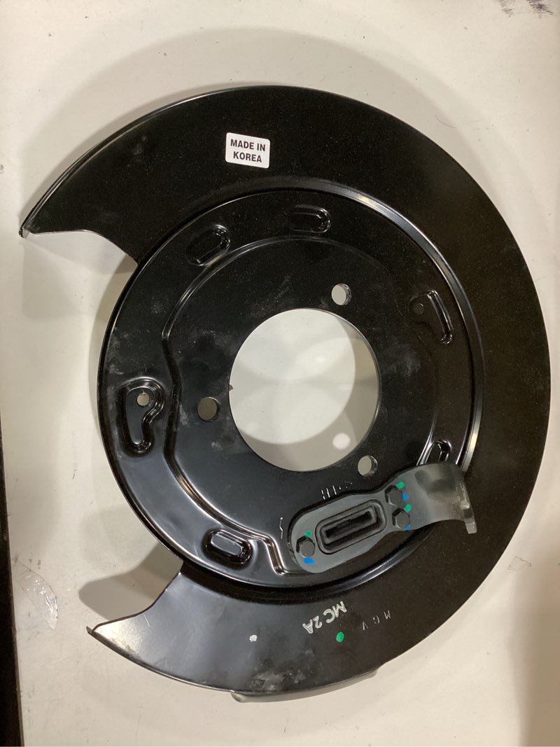 GM Genuine Parts 25911891 Rear Driver Side Brake Backing Plate Assembly