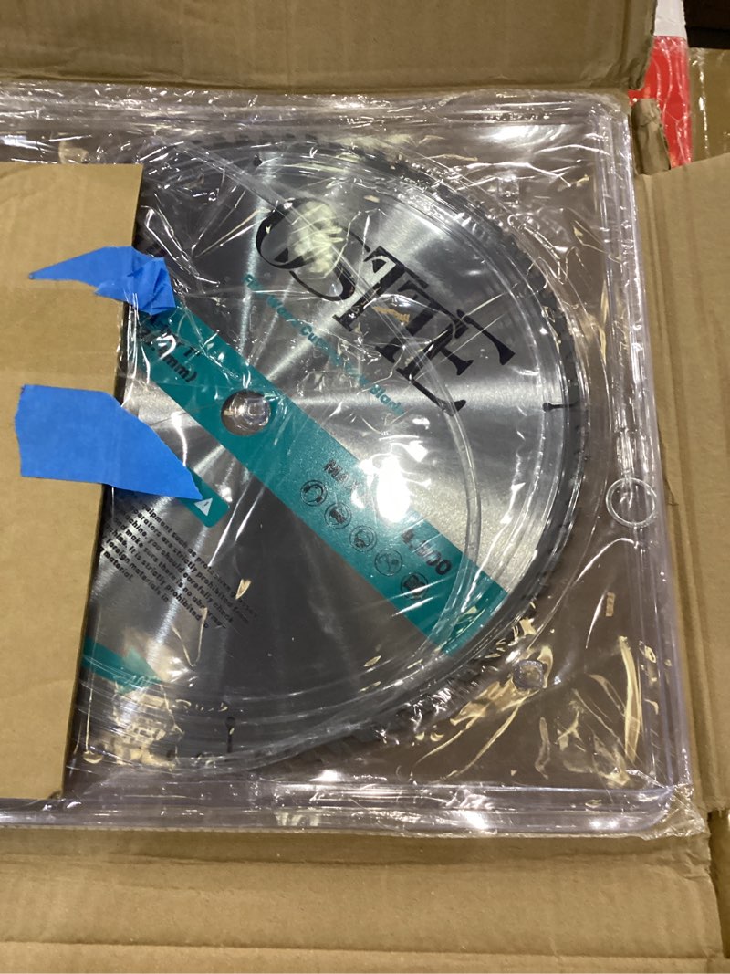 Condition photo showing Good Condition for 14-Inch Miter Saw Blades 80-Tooth, Circular Saw Blade, Woodworking Saw Blades for Table Saw, 1 Inch Arbor, 1 Pack 14" 80T