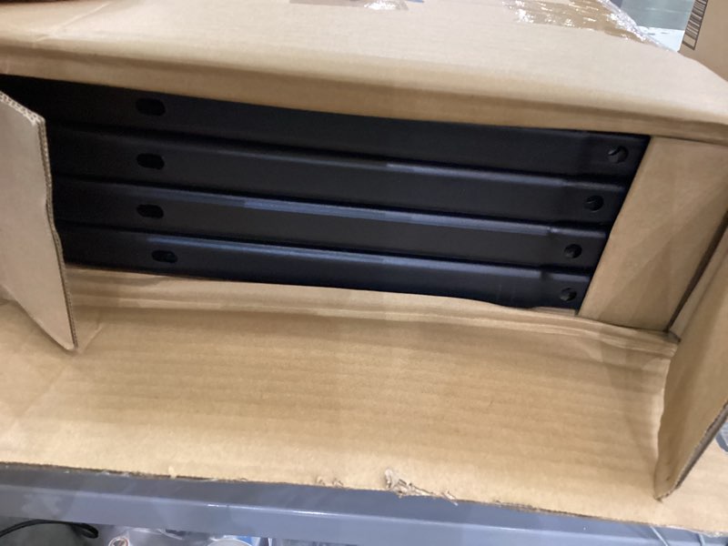 Condition photo showing New/Like New for Zinus Rumi 14in Queen Metal Bed Frame, Quick Assembly SmartBase® Mattress Foundation, Heavy Duty Sturdy Steel with No Box Spring Needed, Eco-Friendly Packaging, Black Black Queen Basic Assembly