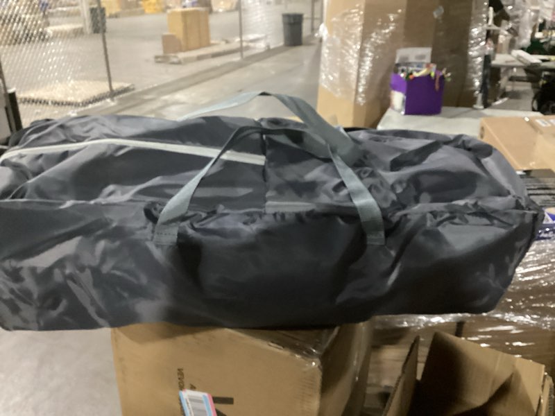 Condition photo showing New/Like New for Foldable Playpen for Babies and Toddlers, 50x50 Inches Portable Playpen, Kids Collapsible Play Pen with 2 Handlers, Indoor & Outdoor Baby Fence Play Area with Visible Mesh, Dark Gray 50"x50" Dark Gray