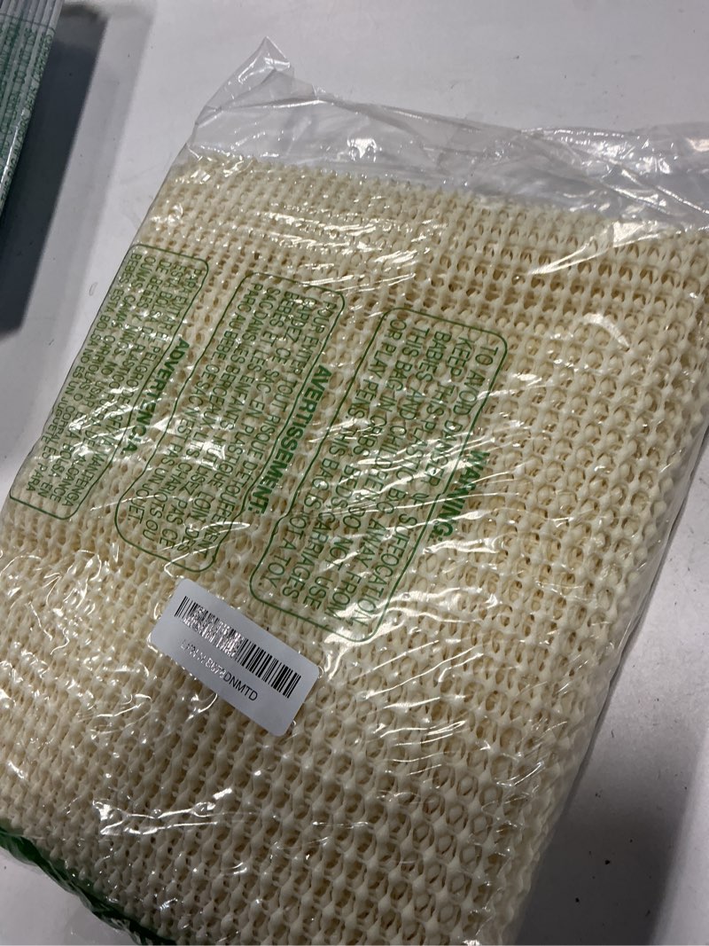Condition photo showing Good Condition for GORILLA GRIP Strong Rug Pad Gripper, 6 FT Round, US Designed, Grips Keep Area Rugs Safe and in Place, Slip and Skid Resistant Pads for Hard Floors, Under Carpet Mat Cushion and Hardwood Protection 6' (Round) Traditional Pads for Hard Floors