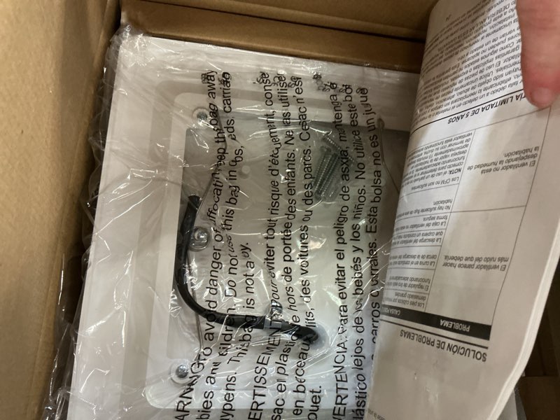 Condition photo showing Good Condition for utilitech 1.0-sone 80-cfm white decorative lighted bathroom fan