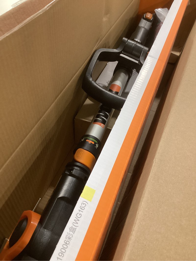 Condition photo showing New/Like New for Worx String Trimmer Cordless GT3.0 20V PowerShare 12" Edger & Weed Trimmer (2 Batteries & Charger Included) WG163 Cordless String Trimmer