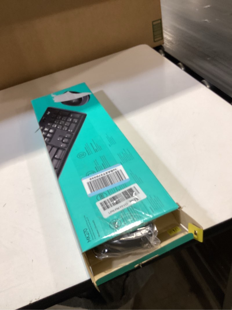 Condition photo showing New/Like New for Logitech MK270 Wireless Keyboard and Mouse Combo for Windows, 2.4 GHz, 8 Multimedia Keys, PC, Laptop, Wireless Keyboard Compact Mouse Combo - Black Black 1 Pack Combo