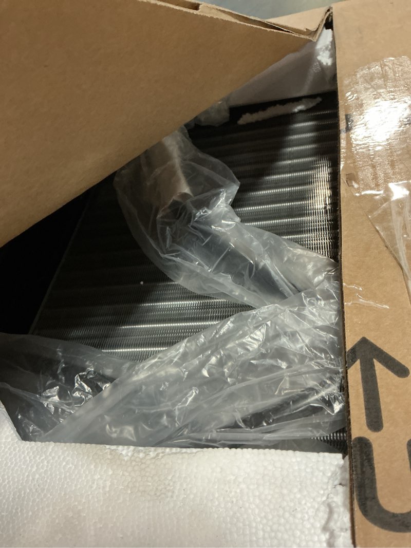 Condition photo showing Good Condition for ge window air conditioner unit, 6,000 btu for small rooms up to 250 sq ft. with adjustable fan and cooling settings, perfect for bedroom or living room, easy install kit included, black new 6,000 btu electronic controls black