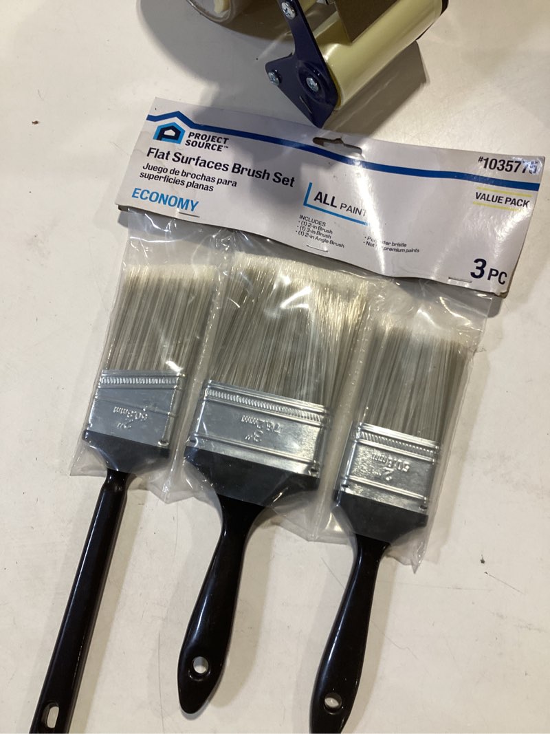 Condition photo showing Good Condition for 6 Project Source Utility Multiple Sizes Reusable Polyester Flat and angle