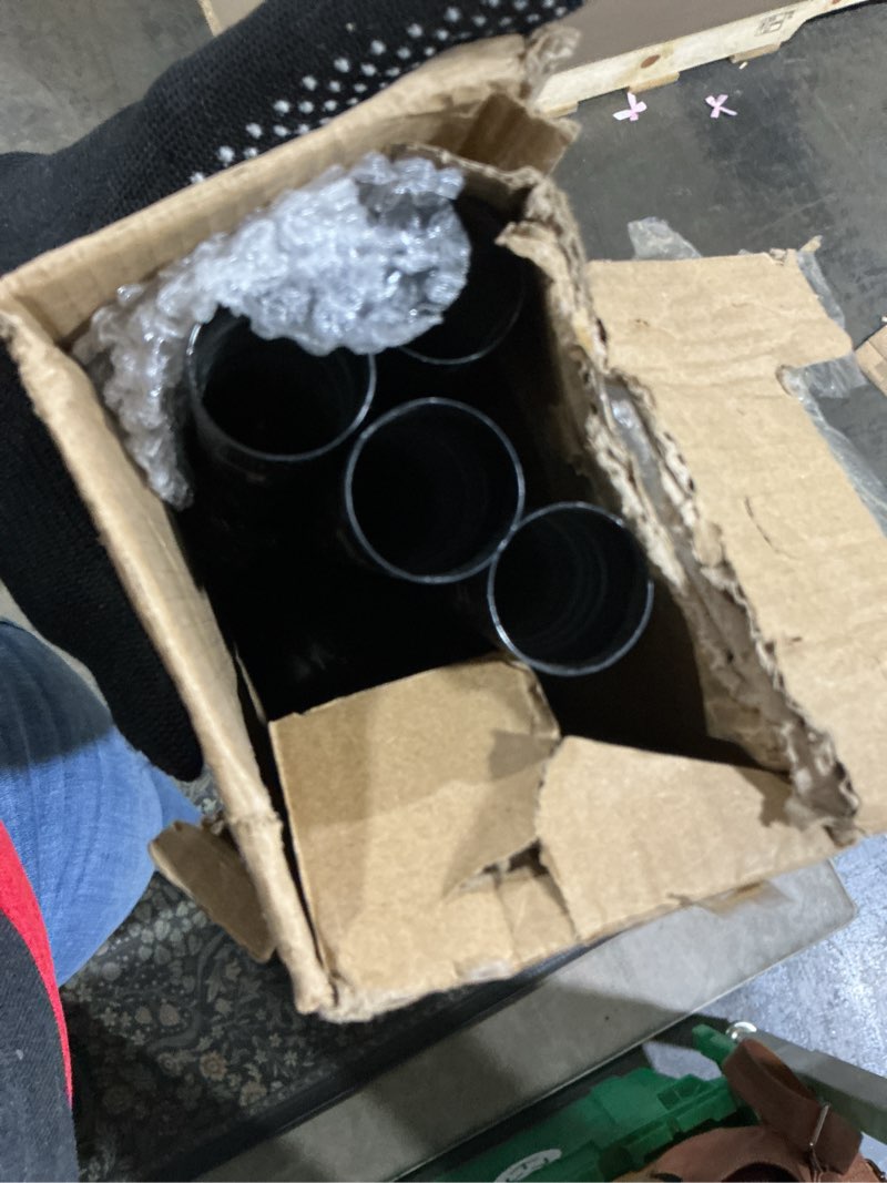 Condition photo showing Good Condition for 5ft flag pole kit for house with solar light and bracket, stainless steel outside wall mount flagpole for 3x5 american flag,residential, outdoor or porch (black) 5 ft black