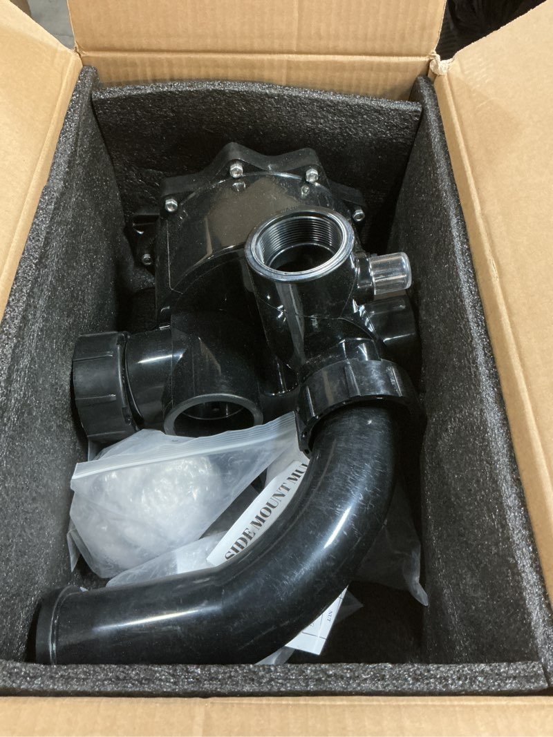 Condition photo showing Good Condition for a0553645 2” side mount multi-port valve kit fit for zodiac jandy del48, del60 d.e. pool and spa filter, 6-position side mount multiport valve with one year quality assurance