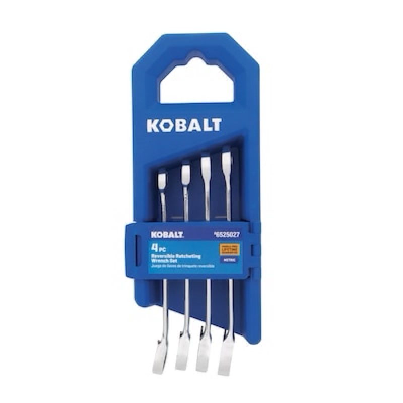 kobalt 4 -piece set metric ratchet wrench