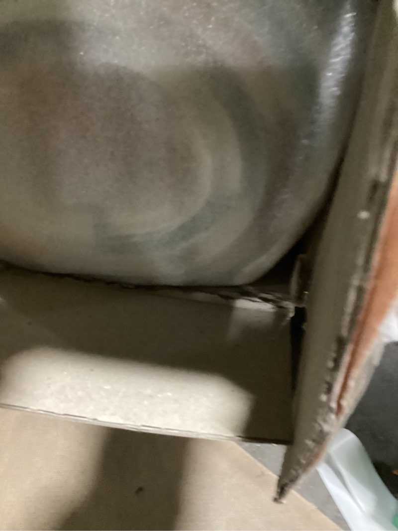 Condition photo showing As Is for Baby Care Play Mat (Large, Moroccan - Beige) 82'' x 55'' Original One-Piece Reversible Rollable Waterproof Baby Mat, Floor Cushion for Babies 6-12 Months, Infants, Toddlers, and Kids Moroccan - Beige Large