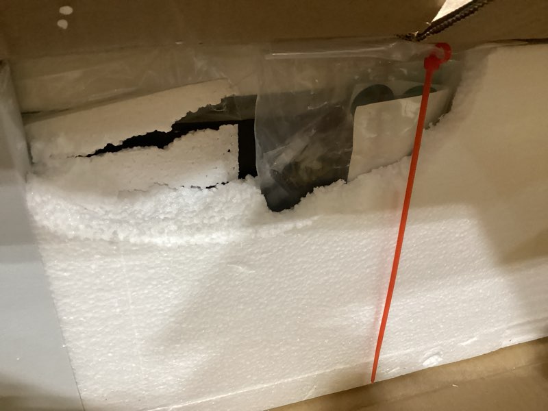 Condition photo showing As Is for keonjinn black medicine cabinet with mirror 20” x 30”, metal framed wall cabinet with beveled mirror, surface mount or recessed arched medicine cabinet for bathroom,bathroom mirror with storage black 30"l x 20"w