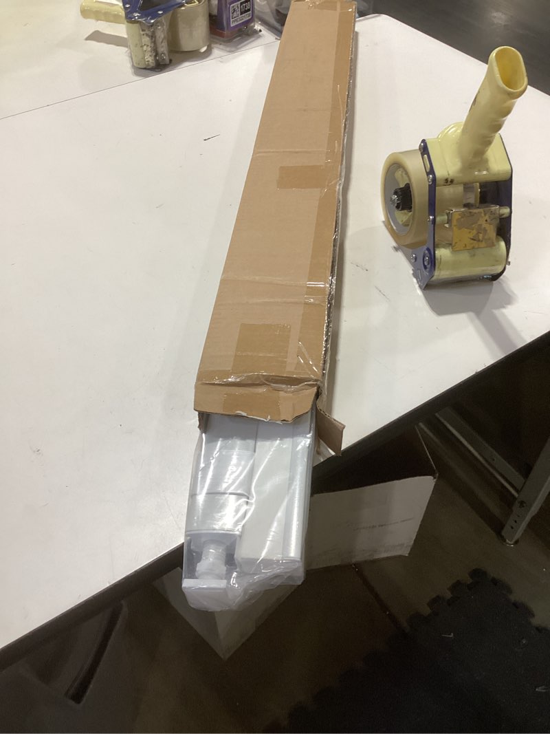 Condition photo showing New/Like New for lazblinds no tools no drill cordless cellular shades, light filtering honeycomb shades for home, thermal insulation blinds for windows, 34" w x 48" h, white light filtering-white 34" w x 48" h