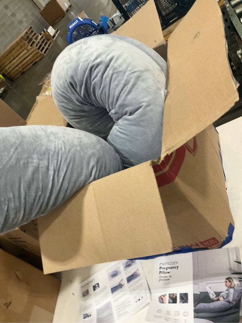 Condition photo showing Good Condition for momcozy pregnancy pillow for sleeping - u shaped full body maternity pillow removable cover, support for back, legs, belly, hips