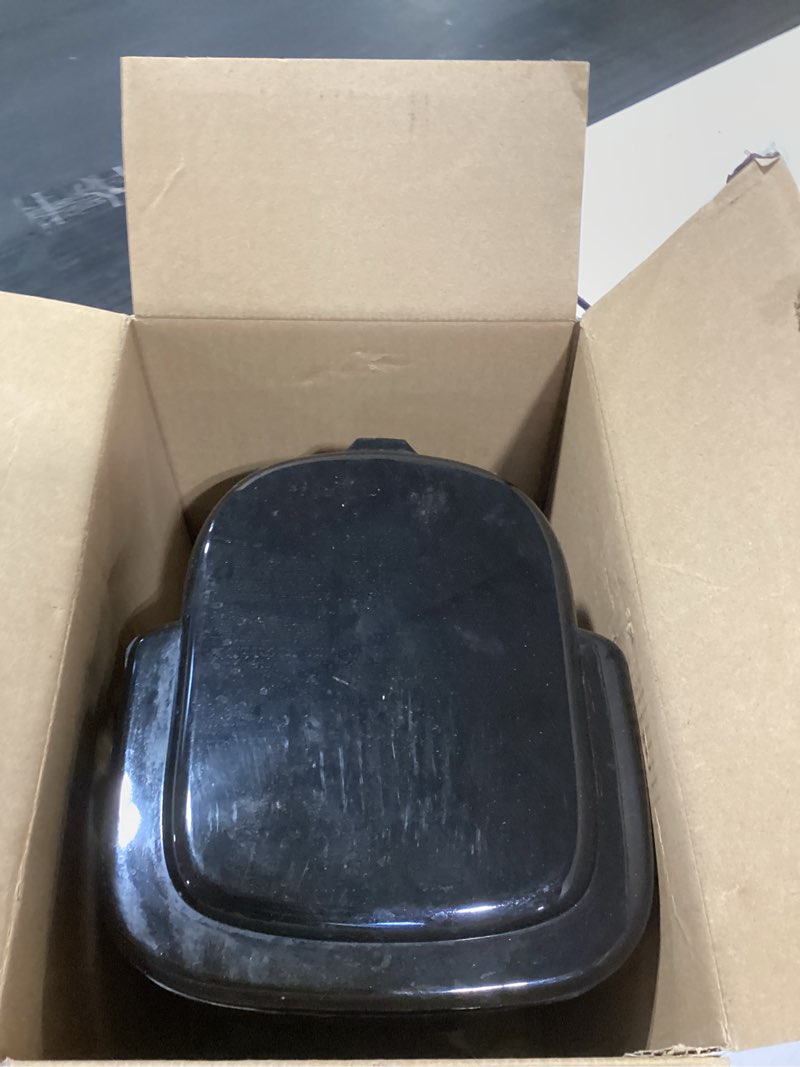 Condition photo showing As Is for BLACK+DECKER 12-Cup Thermal Coffeemaker, Black/Silver, CM2035B