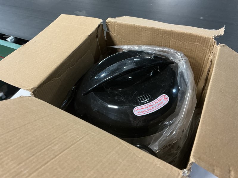 Condition photo showing As Is for AROMA Professional Digital Rice Cooker, Multicooker, 4-Cup (Uncooked) / 8-Cup (Cooked), Steamer, Slow Cooker, Oatmeal Cooker, STS, Auto Keep Warm, 2 Qt, Stainless Steel Exterior, ARC-954SBD 4-Cup Uncooked rice