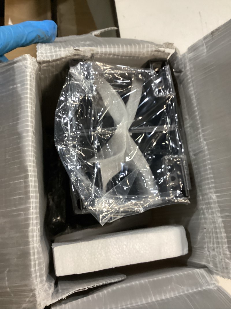 Condition photo showing New/Like New for Hafenpo 18 Inch Full Bed Frame - Sturdy Metal Platform Full Size, No Box Spring Needed, Heavy Duty, Easy Assembly, Strong Bearing Capacity, Under Bed Storage, Black Full 18 Inch