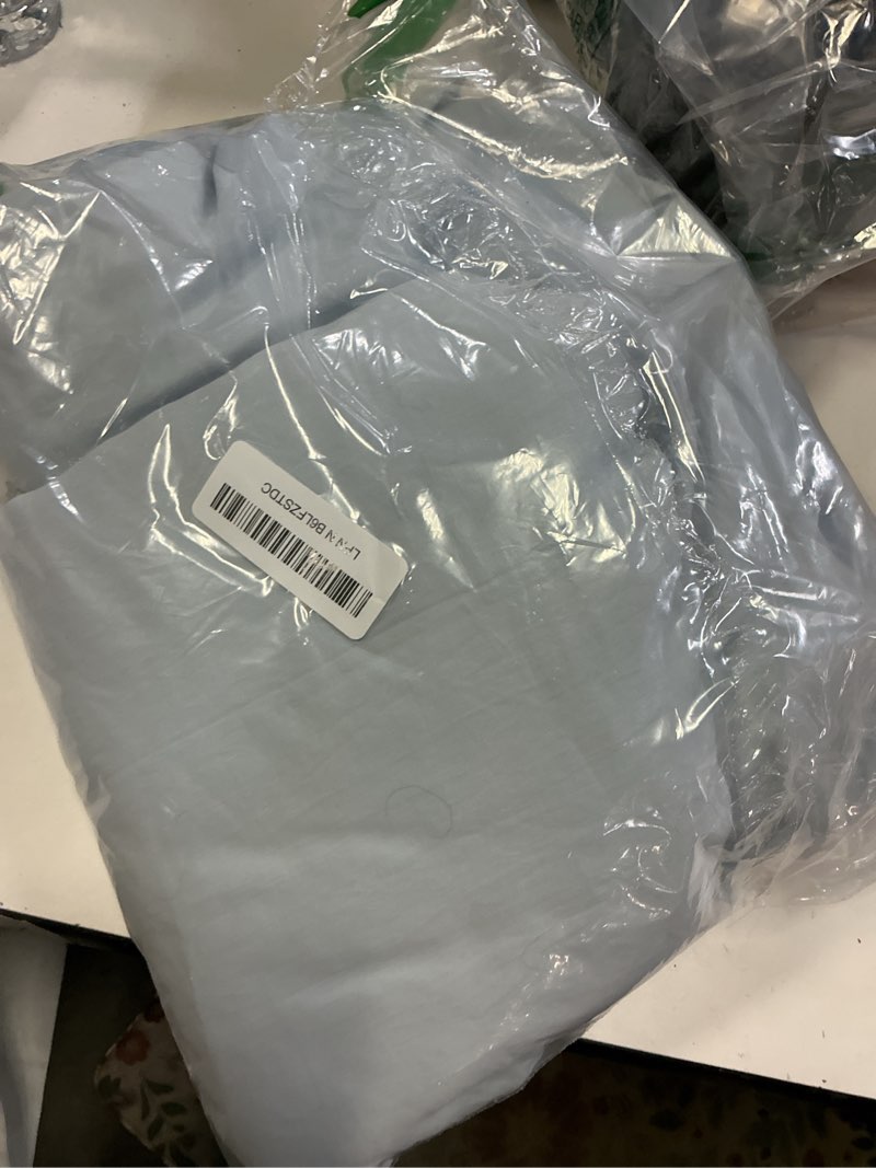 Condition photo showing As Is for silver infused bed sheets set, cooling tencel sheet with self-cleaning technology for 3x freshness s