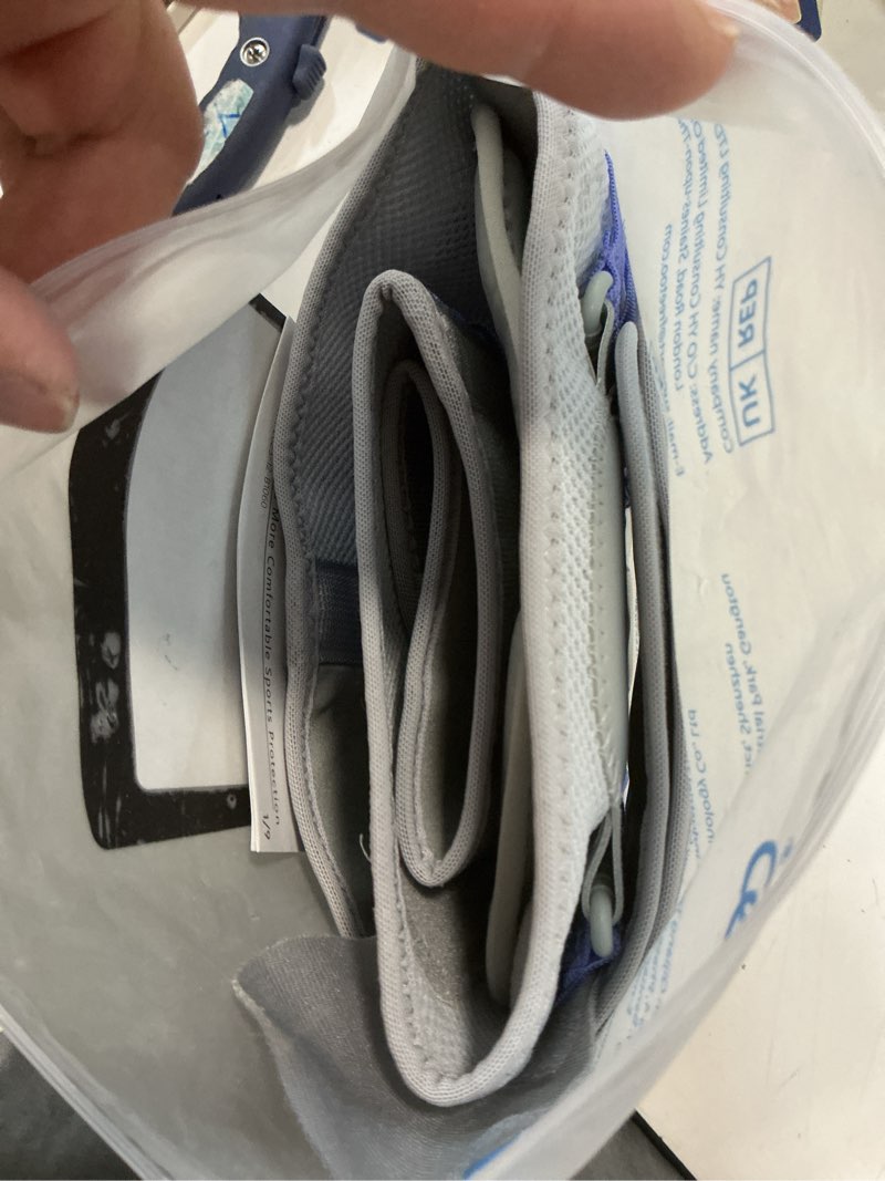 Condition photo showing Good Condition for freetoo back brace for lower back pain women with bionic support system, adjustable knitted lumbar support belt, breathable mesh design with lumbar pad,for herniated disc,sciatica,scoliosis maximum level lumbar support large