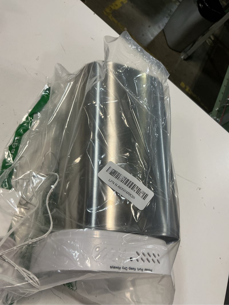 Condition photo showing As Is for Jack & Rose Stainless Steel Humidifier, Easy to Clean, Dishwasher Safe, Cool Mist Humidifiers for Bedroom Ultrasonic Humidifier