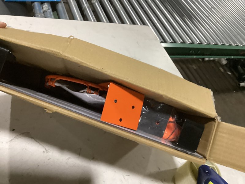 Condition photo showing Good Condition for amazon basics mini indoor basketball hoop, over the door backboard and rim, 18" x 12"
