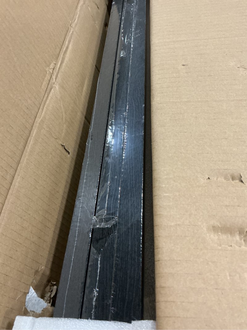 Condition photo showing New/Like New for Large 3D Textured Framed Neutral Abstract Wall Art for Living Room, 3 Piece Modern Artwork for Walls, Minimalist White and Brown Geometric Wall Paintings for Hallway, Stair, Office Wall Decor 24x36 In 24" W x 36" H x 3Pcs Bold Reliefs