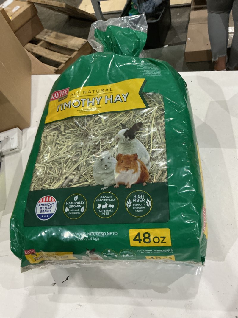 Condition photo showing New/Like New for kaytee forti-diet natural small animal food 48 oz