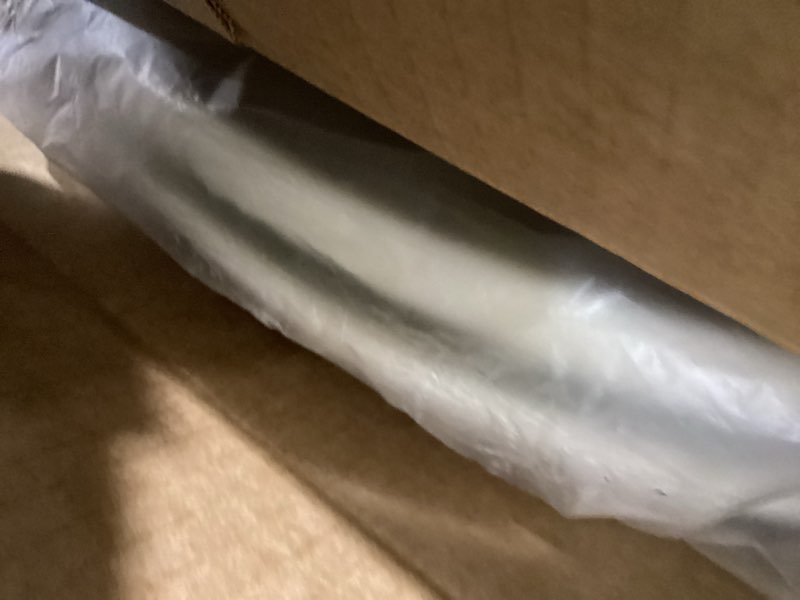 Condition photo showing As Is for Mayfair Aurora Slow Close Toilet Seat, Easy Clean Hinges and Adjustable Perfect Fit Plastic Seat, Made in USA, Round, Biscuit