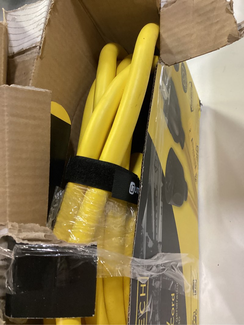 Condition photo showing Good Condition for Utilitech 25-ft 30-Amp 110-Volt 10/4 Yellow Outdoor Extension Cord