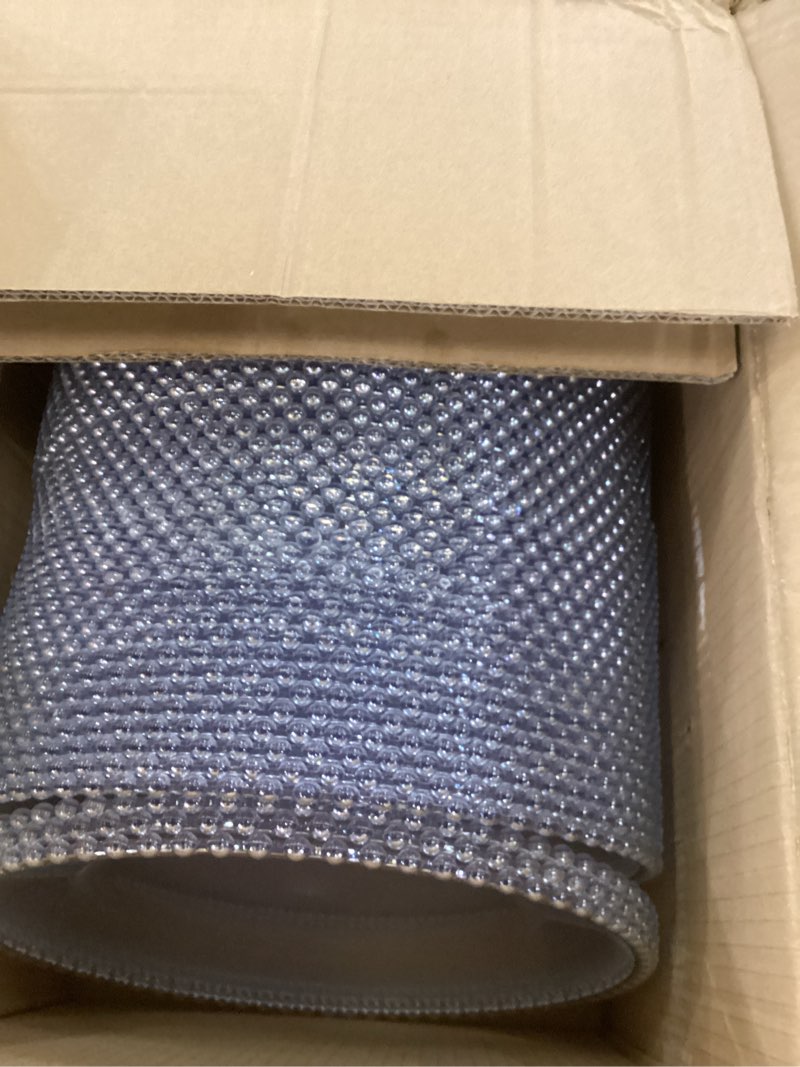 Condition photo showing As Is for MAONAME 50 PCS Clear Charger Plates Bulk, 13" Plastic Round Beaded Chargers with Silver Rim, Frosted Grain Plate Chargers for Wedding, Party Event 50 Frosted Finish-Silver Rim