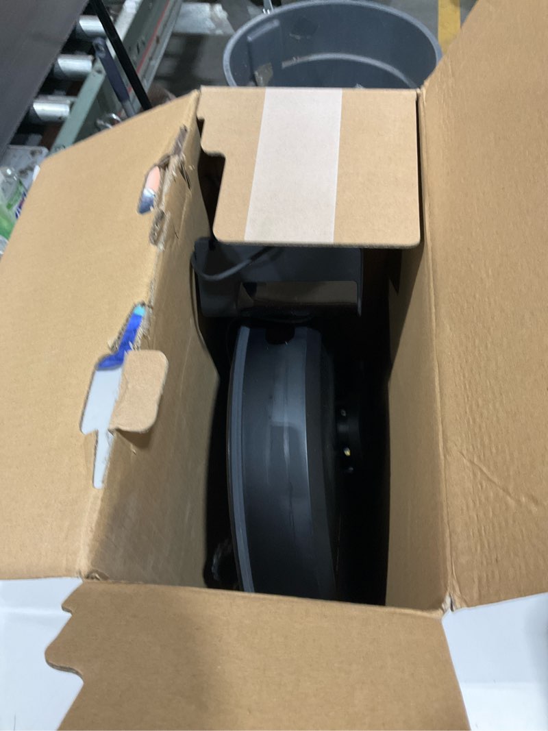 Condition photo showing As Is for irobot roomba 104 vac robot vacuum - intense power-lifting suction, smart & fast home mapping, ideal for pet hair, lidar navigation, multi-surface cleaning, cleans in neat rows, self-charging