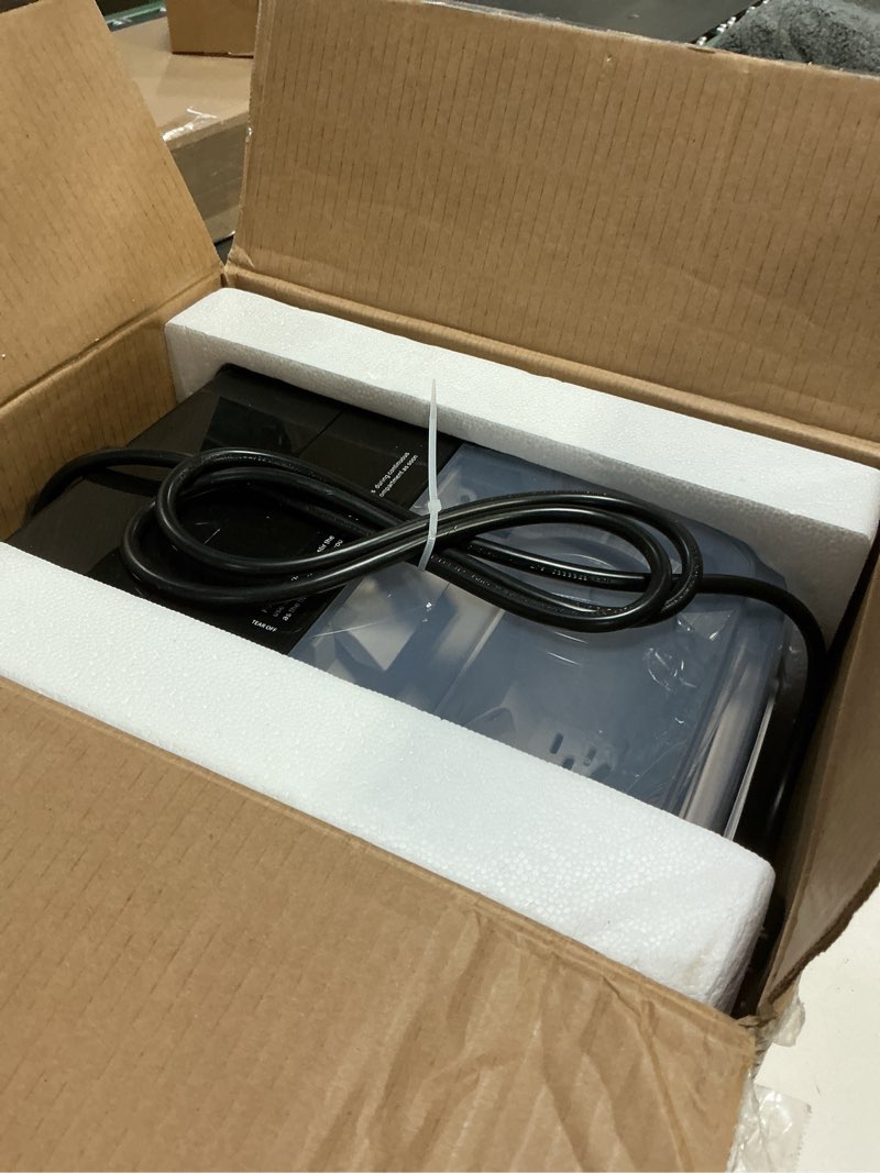 Condition photo showing Good Condition for Aeitto Nugget Ice Maker Countertop, 42lbs/24H Ice Machine with 1.5L Water Tank, Rapid Ice Release in 6 Mins, Self-Cleaning Pebble Ice Maker with Basket and Scoop for Home Office RV and Party, Black