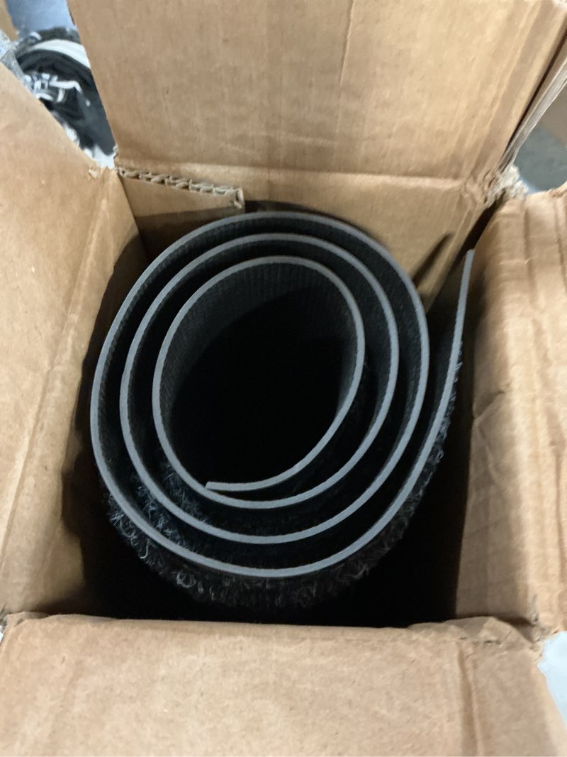 Condition photo showing Good Condition for Kuyal Front Door Mat, 2'x3' Indoor Outdoor Entrance Mats, Commercial Floor Inside Outside Entrance, Heavy Duty Durable Welcome Mat, Rubber Backing Non Slip Outdoor Mats for Entryway,Dark Gray 24" x 36" Black