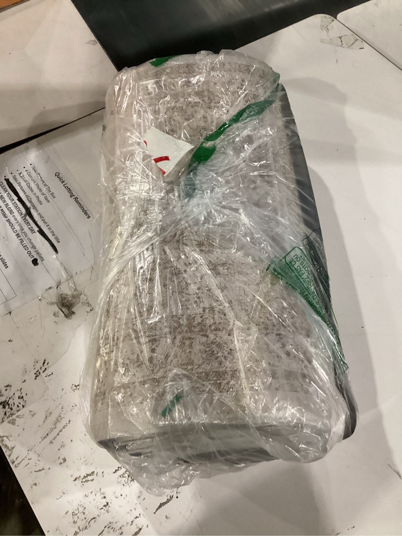 Condition photo showing Good Condition for medium sized beige rug